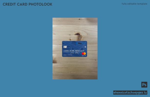 Aserbaidschan ATA Bank Mastercard Photolook Beispielvorschau